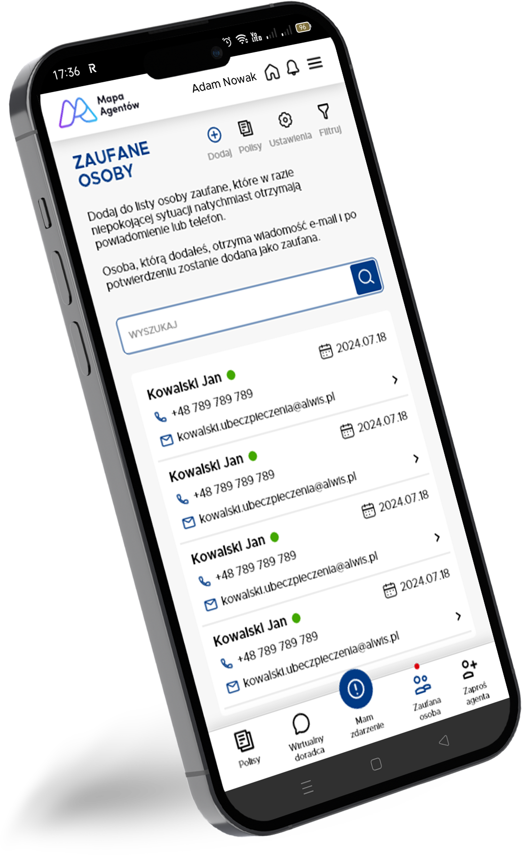Zaufana osoba – większe poczucie bezpieczeństwa klienta